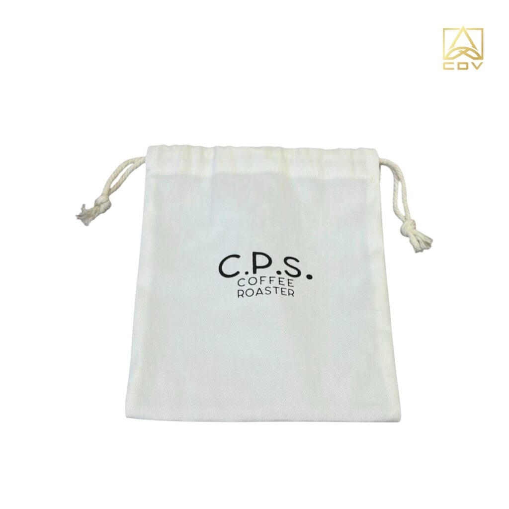 ถุงผ้าดิบหูรูดcps